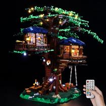 Kit de luzes Kyglaring para Lego 21318 Ideas Tree House Model