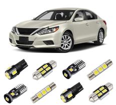 Kit de luzes LED BRISHINE White Interior Nissan Altima 2013-2021 Kit de luzes LED BRISHINE White Interior Nissan Altima 2013-2021