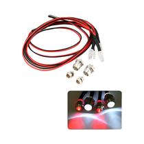 Kit de Luzes LED para Carros RC 1/10, 1/8 e 1/12 - Traxxas, HSP, HPI e WLtoys