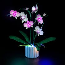 Kit de Luzes LED para Lego Orchid 10311 - Iluminação para Modelo de Suculentas