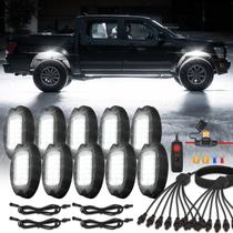 Kit de luzes LED Rock LD DARKEAGLE Metal Bright Pure White Kit de luzes LED Rock LD DARKEAGLE Metal Bright Pure White