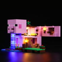 Kit de Luzes LED Rorliny para Lego Minecraft The Pig House 21170