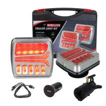 Kit de luzes magnéticas de reboque sem fio NeaLia, alcance de 30 m, IP65