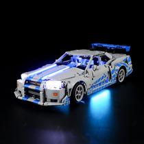 Kit de luzes para Lego 42210 2 Fast 2 Furious Nissan Skyline GT-R