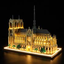 Kit de luzes para Lego Notre Dame Cathedral 21061 da BRIKSMAX Kit de luzes para Lego Notre Dame Cathedral 21061 da BRIKSMAX