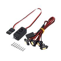 Kit de Luzes Rock INJORA M2.0 para TRX4M 1/18 RC - Com Controlador Kit de Luzes Rock INJORA M2.0 para TRX4M 1/18 RC - Com Controlador