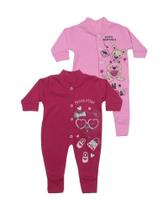 Kit de Macacões em Suedine Feminino - 2 Peças