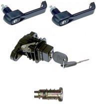 Kit de maçanetas e cilindro ignição elba 91 á 96 Kit de maçanetas e cilindro ignição elba 91 á 96