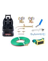 Kit de Maçarico Oxiacetileno VEVOR Portátil 14 Peças com Mangueira
