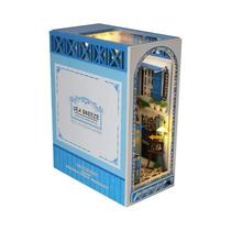 Kit De Madeira Para Livro, Faça Você Mesmo, Com Estante Leve, Quebra-cabeça 3d, Modelo De Casa De