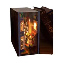 Kit De Madeira Para Livro, Faça Você Mesmo, Quebra-cabeça 3d, Mini Casa De Boneca, Estante,