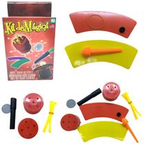 Kit de Mágica Infantil de Brinquedo com 15 Truques Vermelho Ark Toys