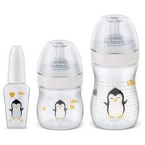 Kit de Mamadeira Primeiros Passos 50/150/240ml Neutro Lillo Kit de Mamadeira Primeiros Passos 50/150/240ml Neutro Lillo