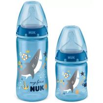 Kit de Mamadeiras My First +0meses 300ml+150ml Azul Nuk Kit de Mamadeiras My First +0meses 300ml+150ml Azul Nuk