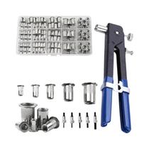 Kit De Mandril Para Pistola De Rebites M3 M4 M5 M6 M8 Com 150 Peças, Conjunto De Ferramentas Para