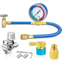Kit de mangueira de recarga Freon para geladeira Boltigen R134A com medidor