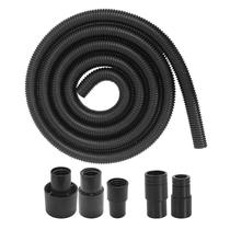 Kit de mangueira para ferramentas elétricas para coleta de poeira de 3 m com 5 conexões Peachtree Kit de mangueira para ferramentas elétricas para coleta de poeira de 3 m com 5 conexões Peachtree