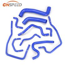 Kit De Mangueiras De Radiador De Silicone Azul 10 Peças Para Subaru Impreza WRX STi GDB EJ20