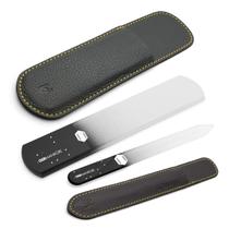 Kit de manicure e pedicure Conjunto de lixa de unhas de vidro preto GermaniKure Kit de manicure e pedicure Conjunto de lixa de unhas de vidro preto GermaniKure
