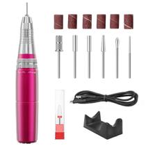 Kit de manicure e pedicure Furadeira elétrica Farocup 35000 RPM