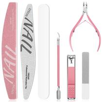 Kit de manicure Walentin Proffr para mulheres com estojo e ferramentas para unhas