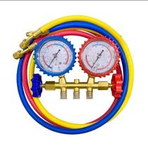 Kit de Manifold com Mangueira de 1,5m para R410A/R22/R407 Sem Visor Kit de Manifold com Mangueira de 1,5m para R410A/R22/R407 Sem Visor