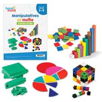 Kit de Manipulação Matemática Hand2Mind 93539 (293 Peças) - Para Crianças