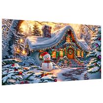 Kit de Manualidades Artisticas JOOZ Muñeco de Nieve Navideño 70x40 cm