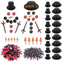 Kit de Manualidades de Botones para Muñeco de Nieve Navideño NiidodKatzi 400 Piezas Kit de Manualidades de Botones para Muñeco de Nieve Navideño NiidodKatzi 400 Piezas