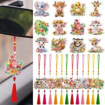 Kit de Manualidades JenPen Adornos de Diamante para Auto de Animales Doble Cara Kit de Manualidades JenPen Adornos de Diamante para Auto de Animales Doble Cara