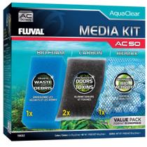 Kit de manutenção de mídia Fluval AC50 Power Filter