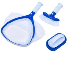 Kit de manutenção de spa AnotherGifts, banheira de hidromassagem com escumadeira e escova