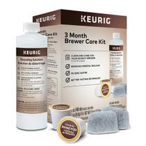 Kit de Manutenção Keurig - 3 Meses com Solução Descalcificante Kit de Manutenção Keurig - 3 Meses com Solução Descalcificante