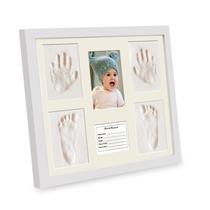 Kit de Mãos e Pés para Bebê - Porta-Retratos MICKYU Keepsake