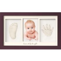 Kit de mãos e pés para bebês KeaBabies Newborn Keepsake Auburn Kit de mãos e pés para bebês KeaBabies Newborn Keepsake Auburn
