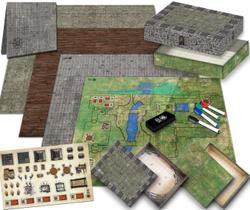 Kit de Mapas e Tapetes DND para Dungeons & Dragons