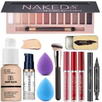 Kit de maquiagem BAISEN DIARY All in One 12 Colors Naked Eyeshadow