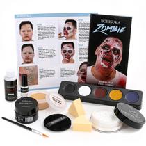 Kit de maquiagem BOBISUKA Halloween Zombie SFX com pintura facial e muito mais