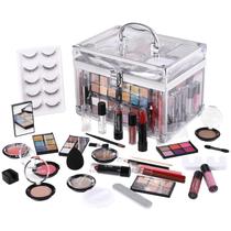 Kit de maquiagem CHARMCODE Kit completo com paleta de sombras e batons