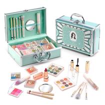 Kit de maquiagem Color Nymph All In One para meninas com estojo de trem Kit de maquiagem Color Nymph All In One para meninas com estojo de trem