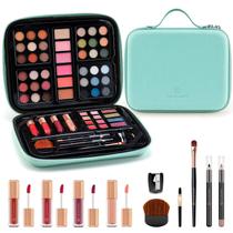 Kit de maquiagem Color Nymph Beginner com 36 sombras e brilho labial