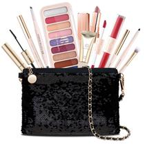 Kit de maquiagem Color Nymph Teen Girls com bolsa de lantejoulas de 9 cores Kit de maquiagem Color Nymph Teen Girls com bolsa de lantejoulas de 9 cores