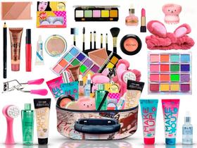 Kit De Maquiagem Completa + Itens Skincare IGKBPLP23 Kit De Maquiagem Completa + Itens Skincare IGKBPLP23