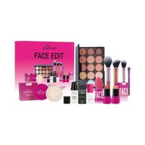 Kit De Maquiagem Completo Para Meninas E Mulheres Com Sombra Em Pó E Brilho Labial Presente De Dia