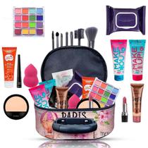 Kit de Maquiagem Completo + Skincare BZ136M - Pele Parda Kit de Maquiagem Completo + Skincare BZ136M - Pele Parda