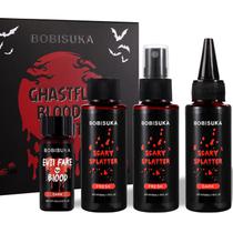 Kit de Maquiagem de Sangue Falso BOBISUKA - Efeitos Especiais para Halloween