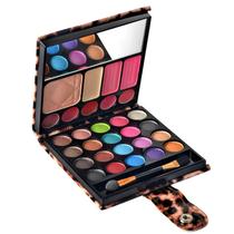 Kit de maquiagem Ecvtop Professional Eyeshadow Palette com brilho labial