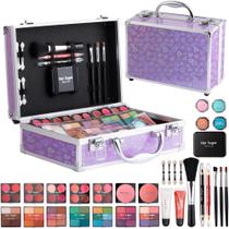 Kit de maquiagem Hot Sugar Full Starter Set com protetor labial de sombra para os olhos
