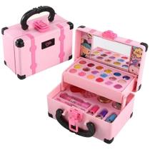 Kit de Maquiagem Infantil - Brinquedo de Princesa Não Tóxico para Meninas