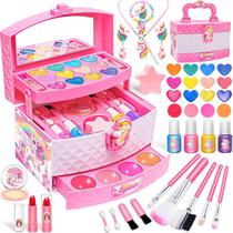 Kit de Maquiagem Infantil Eye Sun - Lavável - Para Meninas de 3 a 12 Anos